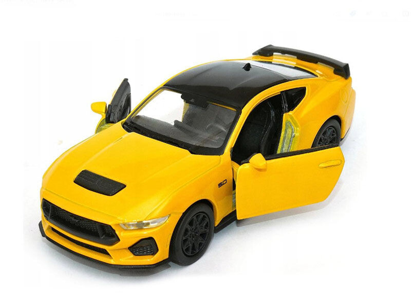 Welly Ford Mustang GT 1:34 žlutý